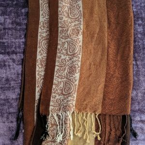 Brown Pashmina Scarf